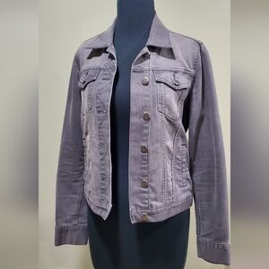 The Limited Charcoal Jean Jacket